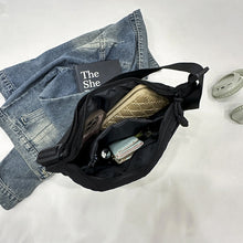 Load image into Gallery viewer, Korean-Style Lightweight Nylon Crossbody Shoulder Bag