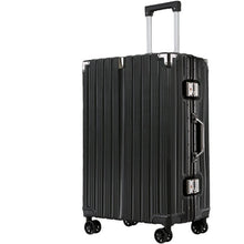 Load image into Gallery viewer, Premium Aluminum Frame Luggage - Rivet-Reinforced Travel Suitcase with Spinner Wheels