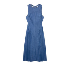 Load image into Gallery viewer, Summer Women Clothing Sexy Lacing High Waist Denim Dress Women