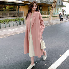 Load image into Gallery viewer, Double-faced Cashmere Wool Coat For Women In Autumn And Winter