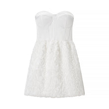 Load image into Gallery viewer, Women Clothing Early Spring Floral Three Dimensional Decoration Tube Top Dress