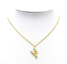 Load image into Gallery viewer, CZ Enamel Double Parrot Charm, Sku#LD302