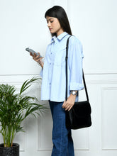 Load image into Gallery viewer, Diva Black Croco Sling Bag