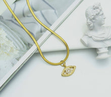 Load image into Gallery viewer, Herringbone chain necklace, M383N