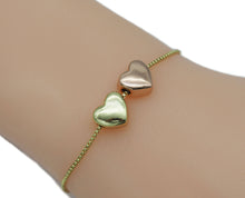 Load image into Gallery viewer, Large Hole Heart Spacer Beads, Sku#LD235