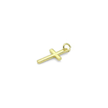 Load image into Gallery viewer, Plain Gold Cross Shape Charm Pendant, Sku#LK1050