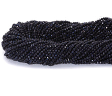 Load image into Gallery viewer, Blue Goldstone Round Faceted Beads, 2mm/3mm/4mm, Sku#U1481