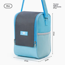 Load image into Gallery viewer, Insulated Lunch Box Bag | Round &amp; Square Thermal Tote with Aluminum Foil Lining