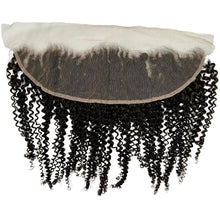 Load image into Gallery viewer, Jerry Curl 13x4 Transparent Lace Human Hair Frontal