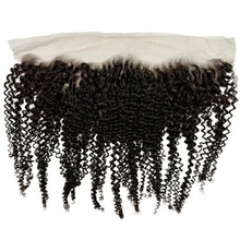 Load image into Gallery viewer, Jerry Curl 13x4 Transparent Lace Human Hair Frontal