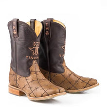 Load image into Gallery viewer, Tin Haul Don't Fence Me In/Butcher Shop - Men's Leather Cowboy Boot