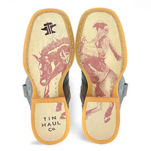 Load image into Gallery viewer, Tin Haul Bricks And Stones/Ride Em' Cowboy - Men's Leather Cowboy Boot