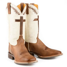 Load image into Gallery viewer, Tin Haul Show Of Faith/Fellowship - Men's Leather Cowboy Boot