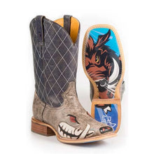 Load image into Gallery viewer, Tin Haul Not Boaring - Men's Leather Cowboy Boot