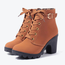 Load image into Gallery viewer, Cross Strappy Martin Booties