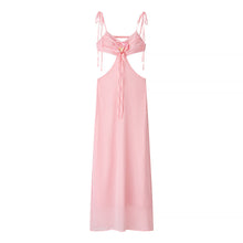Load image into Gallery viewer, Women Clothing Summer Sexy Floral Decoration Cropped Outfit Sling Dress