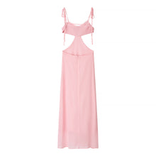 Load image into Gallery viewer, Women Clothing Summer Sexy Floral Decoration Cropped Outfit Sling Dress