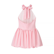 Load image into Gallery viewer, Women Clothing Elegant Fitted Waist Bowknot Lace up Pettiskirt Dress