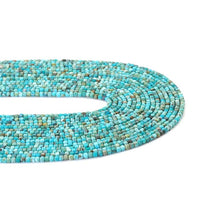 Load image into Gallery viewer, Genuine Turquoise Faceted Cube Beads, 2.5mm, Sku#U1533
