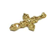 Load image into Gallery viewer, CZ Cross Charm, Sku#JL93