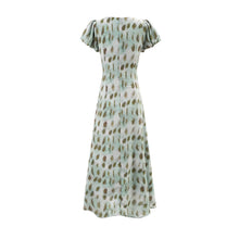 Load image into Gallery viewer, Summer Vintage Simple Holiday Series Casual Slim U Neck Dress