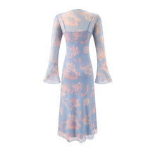 Load image into Gallery viewer, Summer Casual Sexy Micro Stretch Long Sleeve Waist Slimming Figure Dress