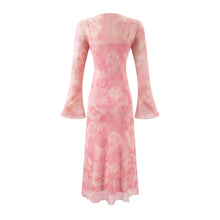 Load image into Gallery viewer, Summer Casual Sexy Micro Stretch Long Sleeve Waist Slimming Figure Dress