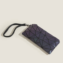 Load image into Gallery viewer, Geometric Patchwork Glow-in-the-Dark Clutch Bag - Lightweight Evening Handbag