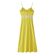 Load image into Gallery viewer, Women Clothing Summer Lace Sling Midi Dress