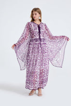 Load image into Gallery viewer, Women Spring Autumn Loose A Line Long Sleeved Dress