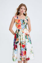 Load image into Gallery viewer, Women Summer Fitted With A Line Dress