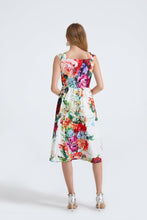 Load image into Gallery viewer, Women Summer Fitted With A Line Dress