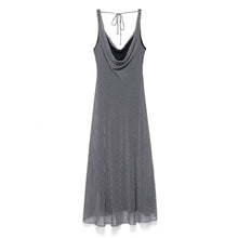 Load image into Gallery viewer, Homemade Women Clothing Series Polka Dot Midi Dress
