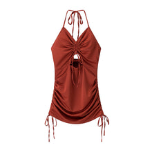 Load image into Gallery viewer, Women Lace Drawstring Dress