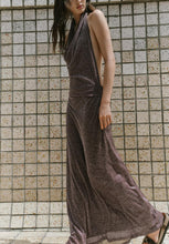 Load image into Gallery viewer, Women Clothing Autumn Backless Metallic Dress