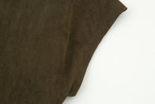 Load image into Gallery viewer, Early Autumn Women Clothing French Suede Leather Mid-Length Irregular Asymmetric Dress