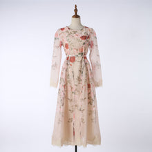 Load image into Gallery viewer, Women Printed Long Sleeved Summer And Autumn Vacation Dress