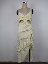 Load image into Gallery viewer, Dress Sequined Thailand Sanya Seaside Holiday Travel Beach Maxi Dress