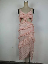 Load image into Gallery viewer, Dress Sequined Thailand Sanya Seaside Holiday Travel Beach Maxi Dress