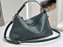 Load image into Gallery viewer, Genuine Leather Crossbody Tote Bag