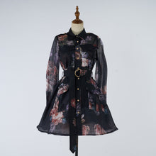 Load image into Gallery viewer, Women Dress Printed Shirt Short Dress Fairy Dress