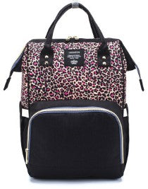 Waterproof Diaper Bag Backpack with USB Charging Port | Large Capacity Travel Nursing Bag for Moms & Dads