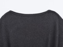 Load image into Gallery viewer, Women with Belt Knitted Mid Length Dress