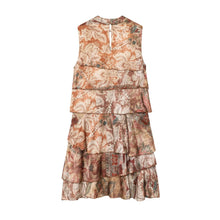 Load image into Gallery viewer, Fall Women Clothing Printing Laminated Decoration Mini Dress