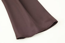 Load image into Gallery viewer, Autumn Women Coat Silk Satin Texture Scarf Dress