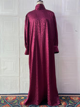 Load image into Gallery viewer, Summer Loose Bowknot Jacquard Plus Size Long Sleeve Dress
