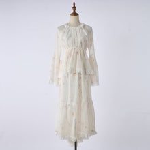 Load image into Gallery viewer, Woman Dress With Ruffled Edge Trim