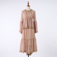 Load image into Gallery viewer, Woman Dress With Ruffled Edge Trim