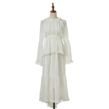 Load image into Gallery viewer, Woman Dress With Ruffled Edge Trim