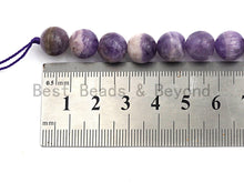 Load image into Gallery viewer, Quality Natural Amethyst Round Smooth beads, 6mm 8mm 10mm12mm,SKU#U458